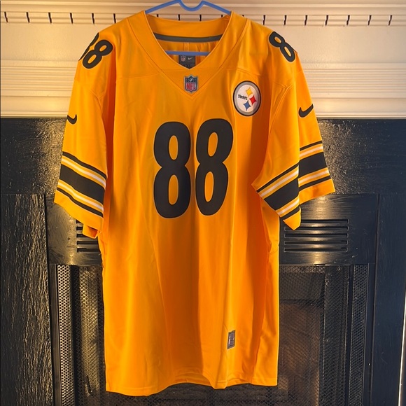 NFL Other - Pittsburgh Steelers Pat Freiermuth NFL Football Jersey Yellow Black Men Size XXL